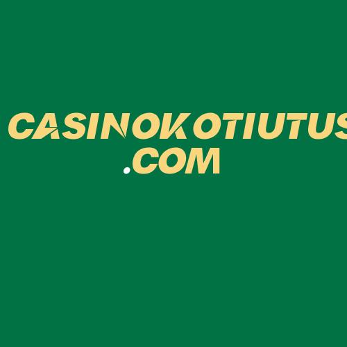 Logo da CASINOKOTIUTUS